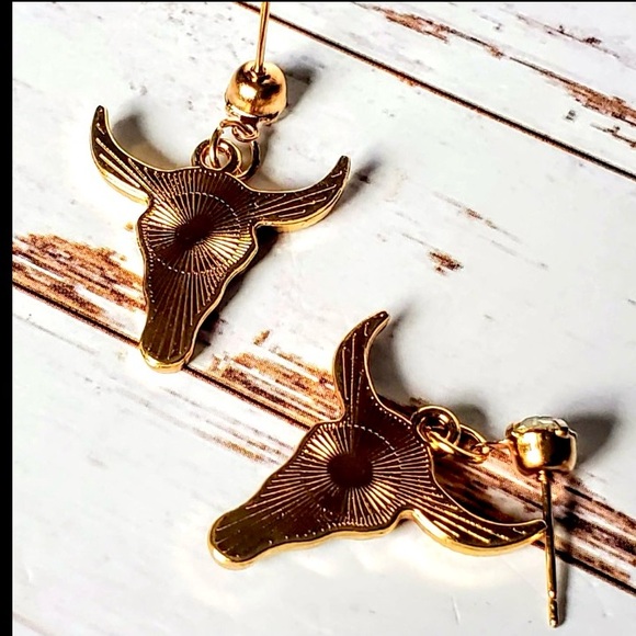 Rose of Texas Southwest Earrings - Picture 4 of 5